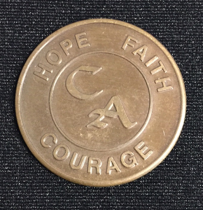 CA Sobriety Coin